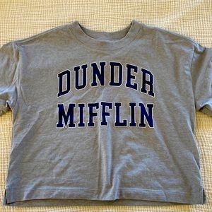 Gap “Dunder Mifflin” Crop Tee - Teen L